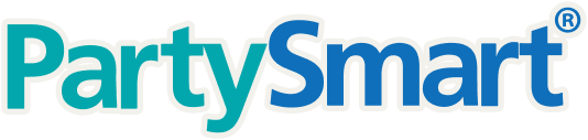Logo Party smart with text shadow